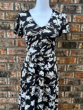 Fortune + Ivy hi-low flutter sleeve dress from Stitch Fix